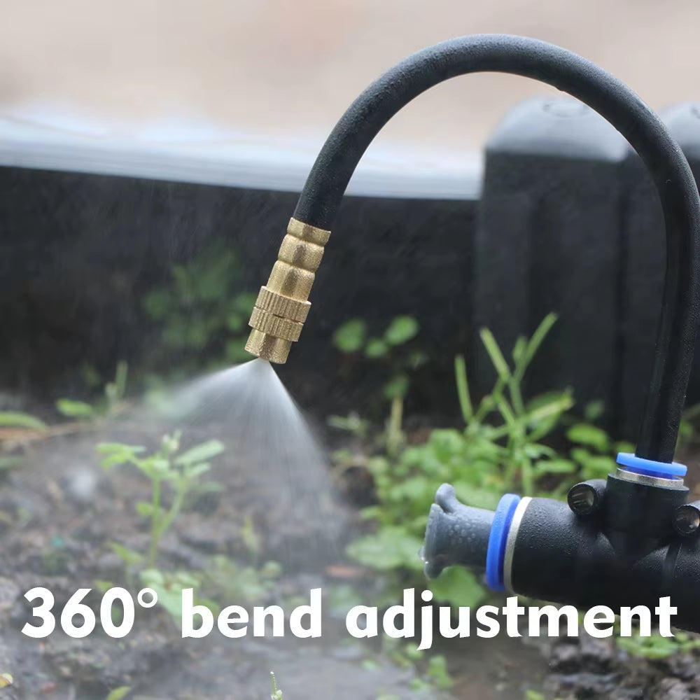 DIY 30M-5M Universal Sprayer Kit – Patio Misting & Cooling System for Garden Irrigation