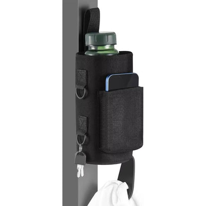 Magnetic Gym Water Bottle Bag Non Slip Magnetic Gym Sling Bag Portable Magnetic Water Bottle Carrier Holder for Gym Accessories